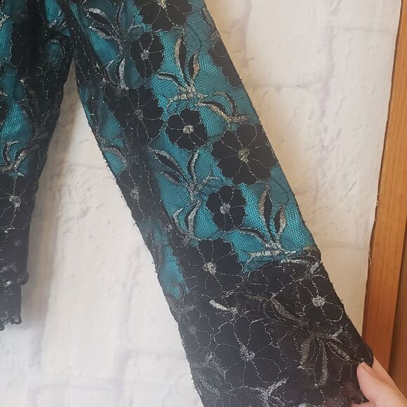 NABI Lace Evening Jacket Blazer - Picture 2 of 5